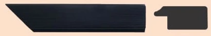 Gallery One actual moulding pattern